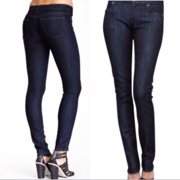 Rich & Skinny Denim - Rich & Skinny Dark Wash Skinny Jeans